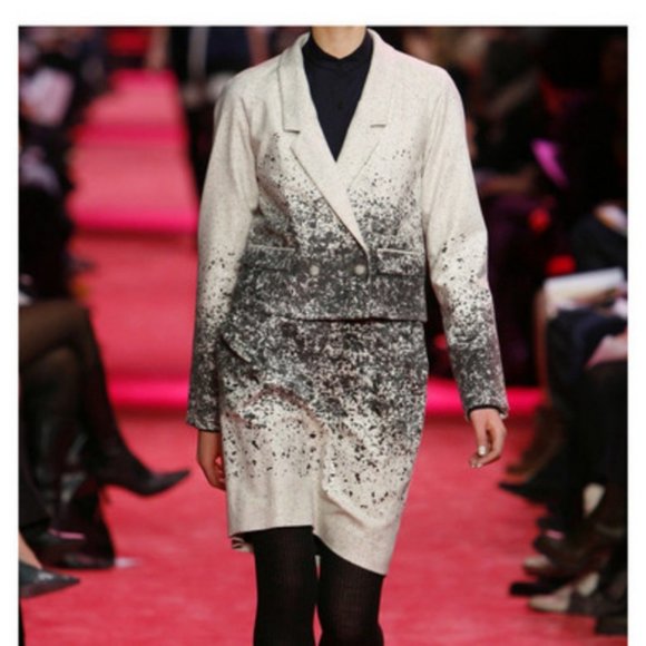 $1680 JASON WU RUNWAY WOOL BLEND SHORT COAT*8 - Picture 4 of 8